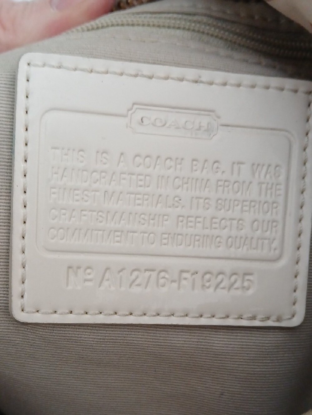 Coach Snaphead Sateen Alexandra crossbody - Picture 6 of 7
